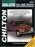 Chilton's General Motors-Full-Size Trucks 1988-98 Repair Manual: 1988-98 Repair Manual (Chilton Automotive Books)