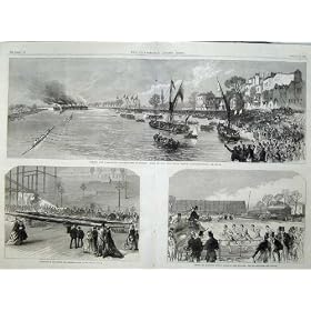 Oxford Cambridge Universities Boat Race 1869 Athletics