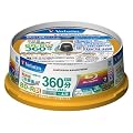 �O�H���w���f�B�A Verbatim BD-R DL 2�w�� (�n�[�h�R�[�g�d�l) 1��^��p 50GB 1-4�{�� �X�s���h���P�[�X 20���p�b�N ���C�h����Ή� �z���C�g���[�x�� VBR260YP20SV1