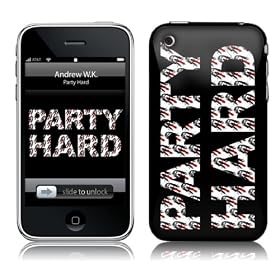 Music Skins iPhone 3G/3GS�p�t�B����  Andrew WK - Party Hard  iPhone 3G/3GS   MSRKIP3G0278