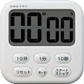 DRETEC ���ʃ^�C�}�[ �u�V���{��6�v �z���C�g T-198WT