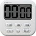 DRETEC ���ʃ^�C�}�[ �u�V���{��6�v �z���C�g T-198WT