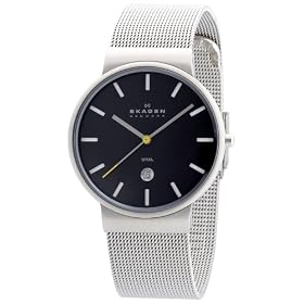 [�X�J�[�Q��]SKAGEN �r���v basic steel mens J351LSSBCY �P�[�X��: 34mm ���{����J���[ �����Y [���K�A���i]