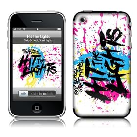 Msic Skins iPhone 3G/3GS�p�t�B����  Hit The Lights  Splatter  iPhone 3G/3GS  MSRKIP3G0104