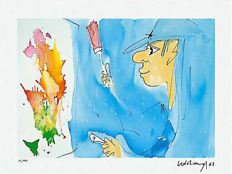  Udo Lindenberg: 'Plitsch-Platsch', ungerahmt