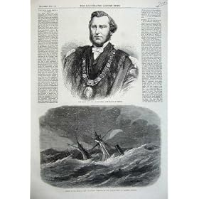 John Barrington Mayor Dublin 1865 Wreck Ship Armenian