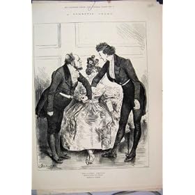 1880 Domestic Drama Worth Wealth Play Victorian Print