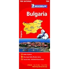 Bulgaria (Michelin National Maps)
