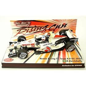 DP 1/43 �z���_ ���[�V���O F1 �`�[�� RA106 (No.11/2006)R.�o���`�F���uRising Sun�v 403060211
