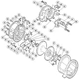  シマノ(SHIMANO) 海魂 3000 パーツ:E形止メ輪4(部品No.061) 01372