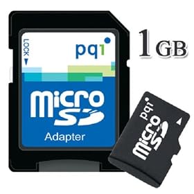 PQI�A�_�v�^�tmicroSD�J�[�h 1GB MRSDB2-1G