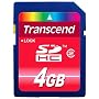 Transcend SDHC�J�[�h 4GB Class2 �i�v�ۏ� TS4GSDHC2