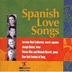 Spanish Love Songs: New York Festival of Song