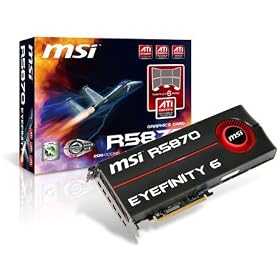 ATI �r�f�I�J�[�h Radeon HD 5870 R5870 Eyefinity 6
