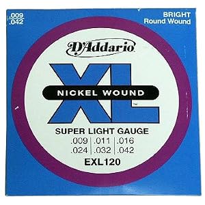 【クリックで詳細表示】D’Addario EXL120×10SET エレキギター弦