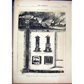 1871 Sections Shafts Workings Coal Mine Pits Pitmen
