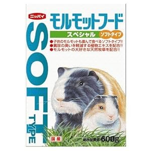 【クリックで詳細表示】ニッパイ モルモットスペシャルソフト 600g
