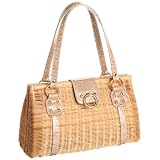 [サック] SAC オーストリッチ型押しエナメルラタンカゴバッグ