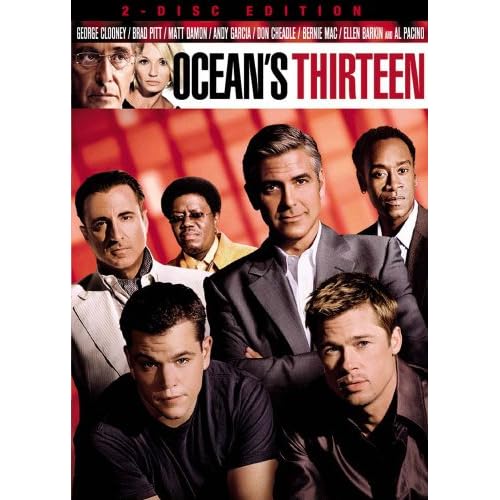オーシャンズ13 特別版(2枚組) マット・デイモン,アンディ・ガルシア,アル・パチーノ,ブラッド・ピット,ジョージ・クルーニー スティーブン・ソダーバーグ 表紙