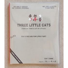 �V���W�J�g�E�sThree Little Cats�t�n�[�h�J�o�[�t�H�g�A���o��/40�����[�\��shinzi katou�ʐ^ALBUM�ʔ́�