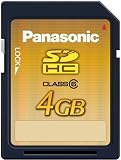 Panasonic SDHC�������[�J�[�h 4GB RP-SDV04GL1K