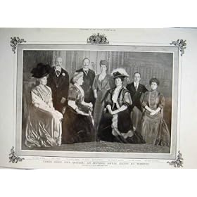Historic Royal Group Windsor Queens 1907 �l�̉��̈����