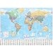 Collins World Wall Laminated Map (Wall Map)