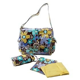 Kalencom Laminated Buckle Bag Funky Flowers �}�U�[�Y�o�b�O �ȃ��~�l�[�g�R�[�g KC0001-09