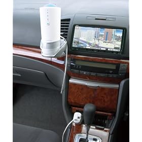 SANYO いつでも、どこでもきれいな空気を! ポータブル 空間 清浄器 eneloop air fresher (マシュマロホワイト) CAF-VW10TG(W)