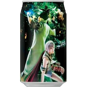 FINAL FANTASY XIII ELIXIR with TRADING ARTS MINI 化粧箱×6箱セット(エリクサー6缶(デザイン1種類)+フィギュア全6種類)