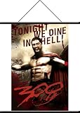  300 King Leonidas Wall Scroll