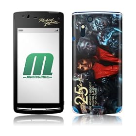 MusicSkins Xperia acro �p�t���ی�t�B���� Michael Jackson - Thriller 25th Anniversary Xperia acro MSXACRO164
