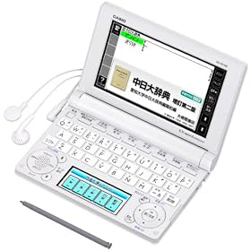 CASIO Ex-word �d�q���� �����ꃂ�f�� XD-B7300 �z���C�g XD-B7300WE