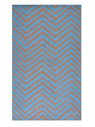 nuLOOM Hand-Hooked Chevron Area Rug