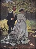  Bazille et Camille Poster par Claude Monet