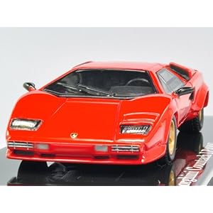 【クリックでお店のこの商品のページへ】POST Hobby 1/64 Lamborghini Countach LP400S RED