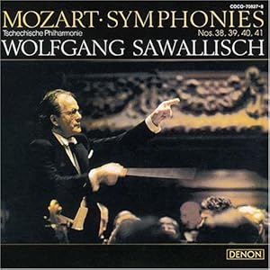 【クリックで詳細表示】モーツァルト：交響曲第38番＆第39番＆第40番＆第41番