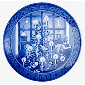 ���C�����R�y���n�[�Q���iROYAL COPENHAGEN�j2011�N �C���[�v���[�g�y���s�i�zWaiting for Santa Claus