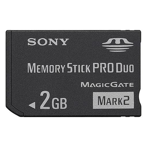  Sony - Memory stick PRO Duo M2 - Carte mémoire flash - 2 Go