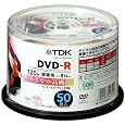 TDK �^��pDVD-R �f�W�^�������^��Ή�(CPRM) �z���C�g���C�h�v�����^�u�� 1-8�{�� �X�s���h��50���p�b�N DR120DPWB50PU TDK (21���̊��z) 1,560
