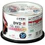TDK �^��pDVD-R �f�W�^�������^��Ή�(CPRM) �z���C�g���C�h�v�����^�u�� 1-8�{�� �X�s���h��50���p�b�N DR120DPWB50PU
