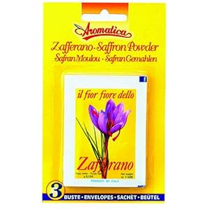 【クリックで詳細表示】アロマティカ サフラン(粉) 125mg×3包