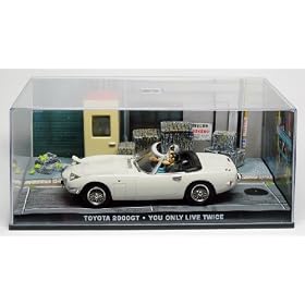 1/43 007 �{���h�J�[ Toyota 2000GT�@007�͓�x����