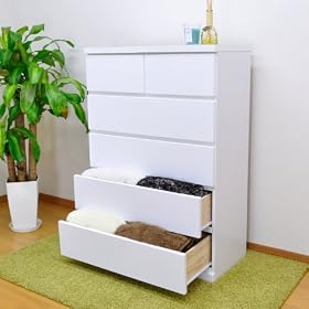 ��80cm ����117cm �T�i �n�C�`�F�X�g �z���C�g �� �G�i�����h�� ���{�� ���Y �`�F�X�g �N���I�X