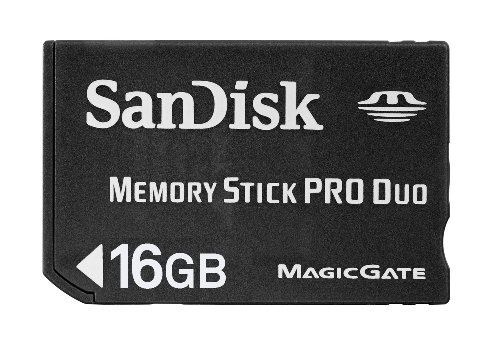 SanDisk MemoryStick Pro Duo 16GB SDMSPD-016G-J95 �T���f�B�X�N (18���̊��z) 5,380