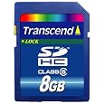 Transcend SDHC�J�[�h Class6 8GB TS8GSDHC6 �g�����Z���h�E�W���p�� (76���̊��z) 2,120