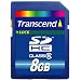 Transcend SDHC�J�[�h 8GB Class6 �i�v�ۏ� [�t���X�g���[�V�����t���[�p�b�P�[�W (FFP)] TS8GSDHC6E