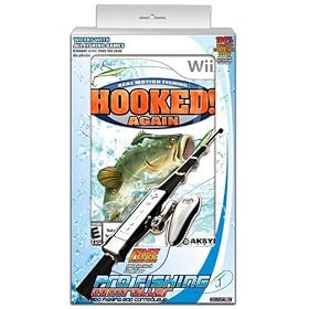 (�A����) Hooked Again with Fishing Rod Bundle for Wii �肴���R���g���[���t��