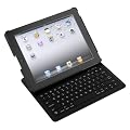 iBUFFALO iPad2��p Bluetooth2.0�Ή� �L�[�{�[�h�P�[�X��̌^�y�����^�ԁB���Ă�B�����ɓ���!!iPad2�P�[�X�ƈ�̂ɂȂ����L�[�{�[�h�B�z  �u���b�N BSKBB10BK