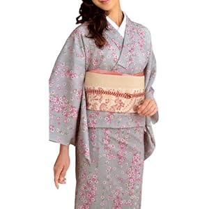 【クリックで詳細表示】小紋着物 ウールNo37【15サイズセミオーダー】単衣仕立付：お届けまで約4週間